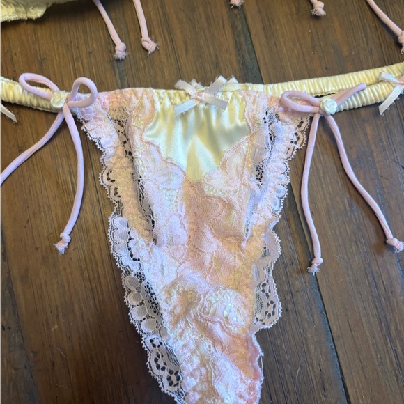 Rare!  For love and lemons original Jayden bra and thong set - Picture 6 of 16